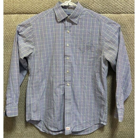 Vineyard Vines Other - Vineyard Vines Murray Shirt Cotton Long Sleeve Button Down Blue‎ Size Medium